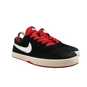 Nike Shoes Youth 6 Sneakers Eric Koston Skate SB Leather Low Lace Up Black White